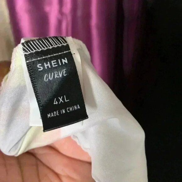 💜 3/25 Shein Curve Sunflower Cropped Top, size 4XL plus size - Picture 2 of 2